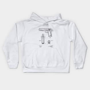 FIREARM patent Kids Hoodie